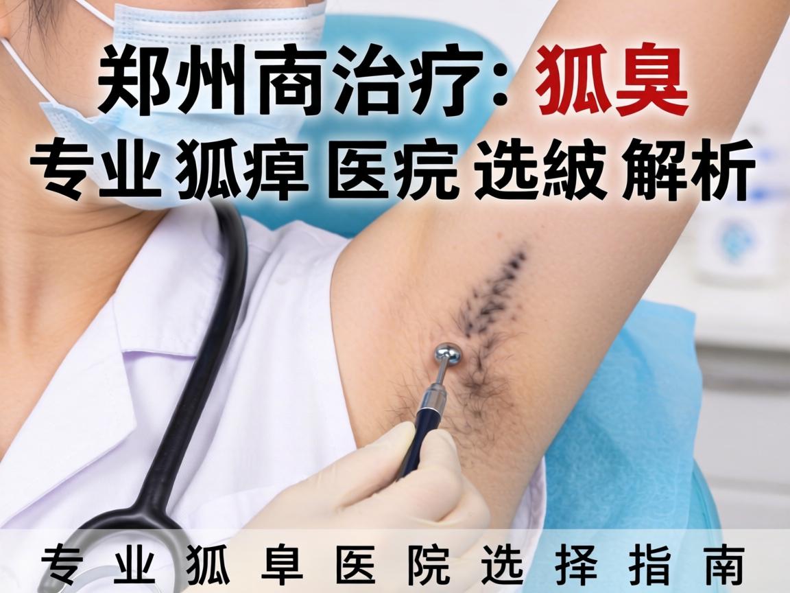 郑州治疗狐臭医院解析，专业狐臭医院选择指南