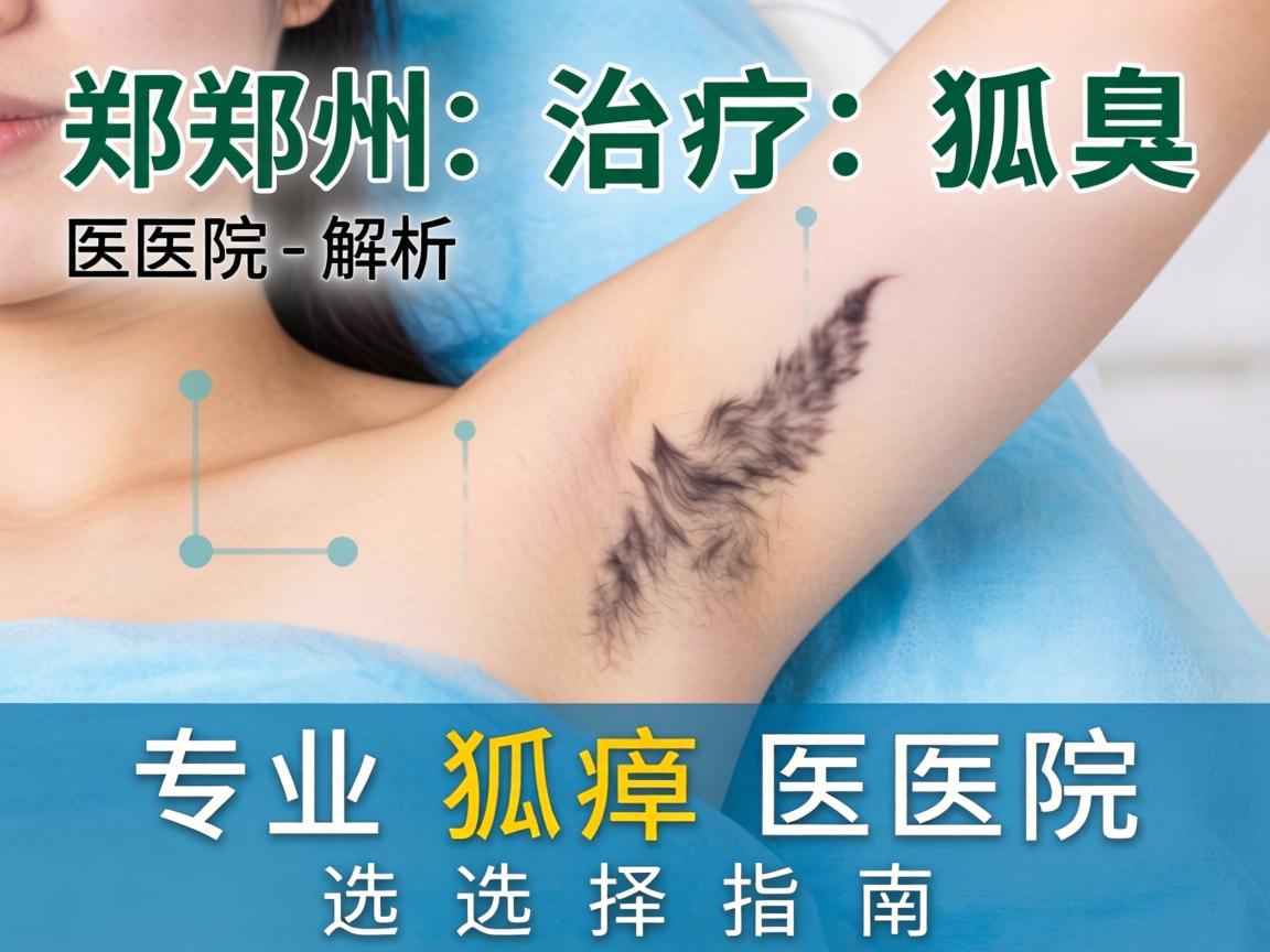 郑州治疗狐臭医院解析，专业狐臭医院选择指南