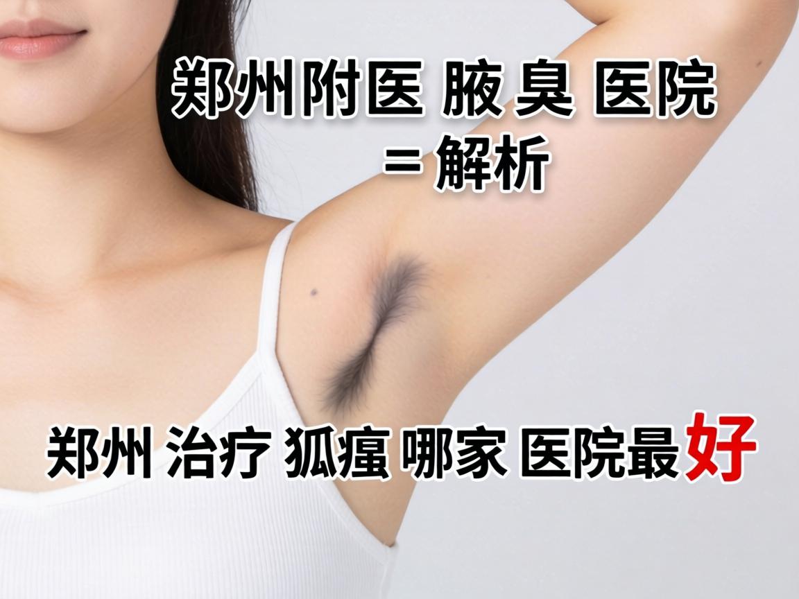 郑州附医腋臭医院解析，郑州治疗狐臭哪家医院最好
