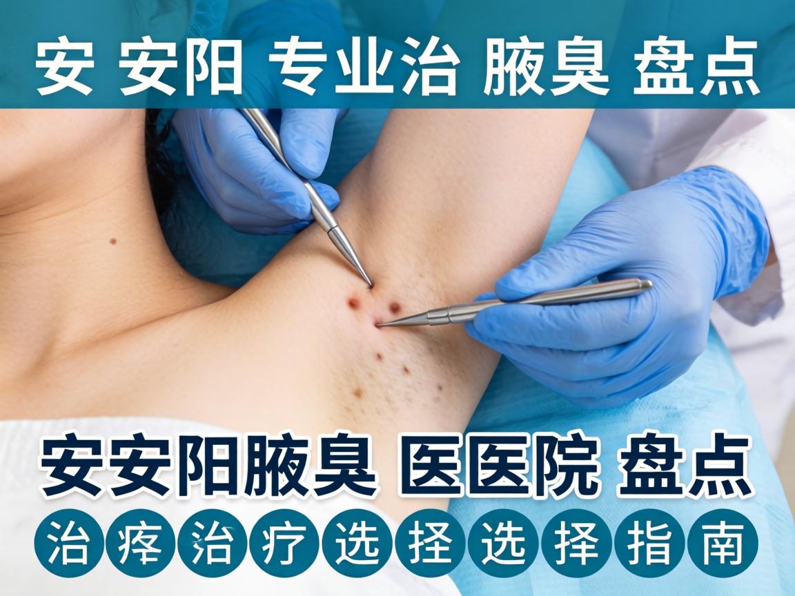 安阳专业治腋臭医院盘点，安阳腋臭治疗选择指南