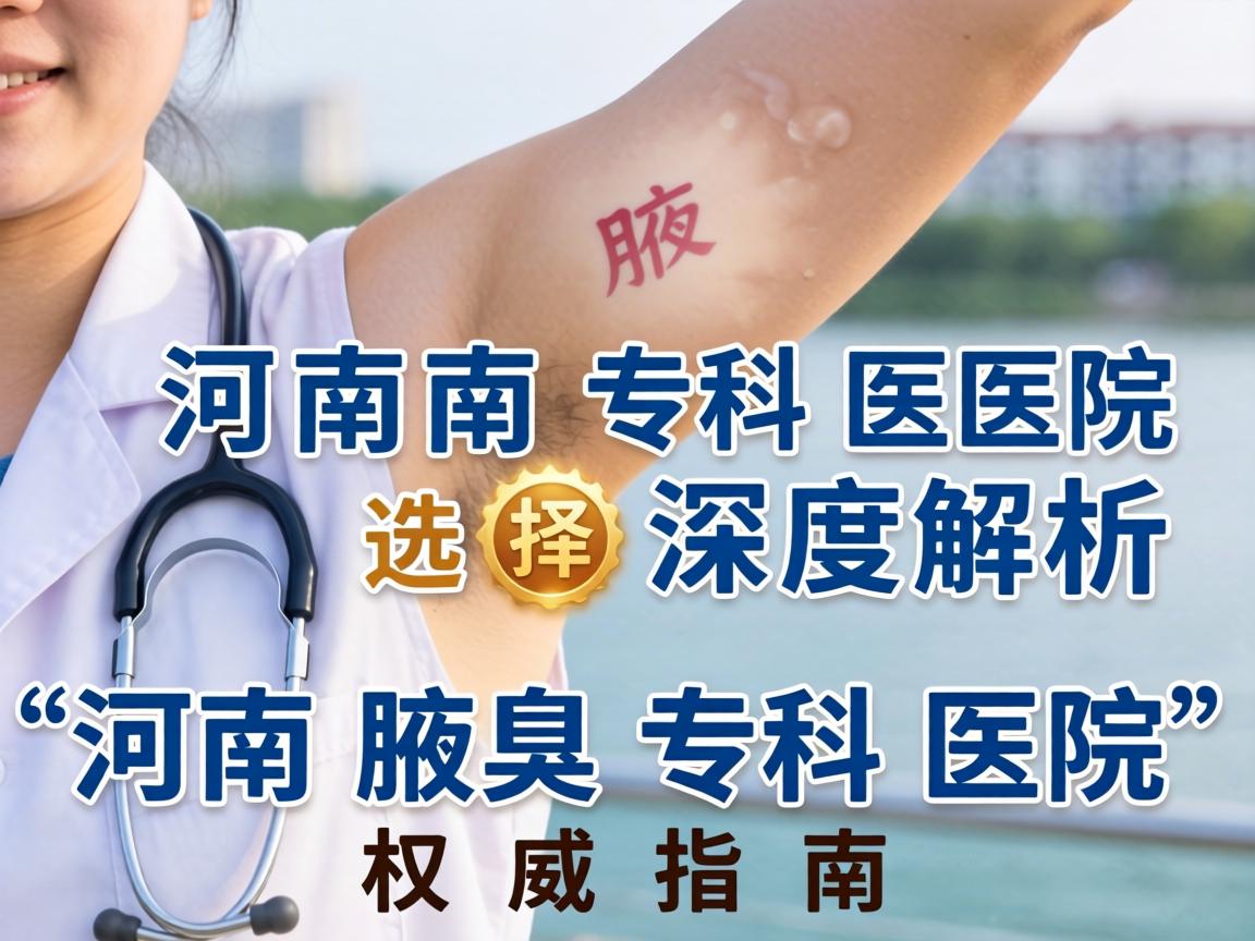 河南腋臭专科医院深度解析，选择河南腋臭专科医院的权威指南