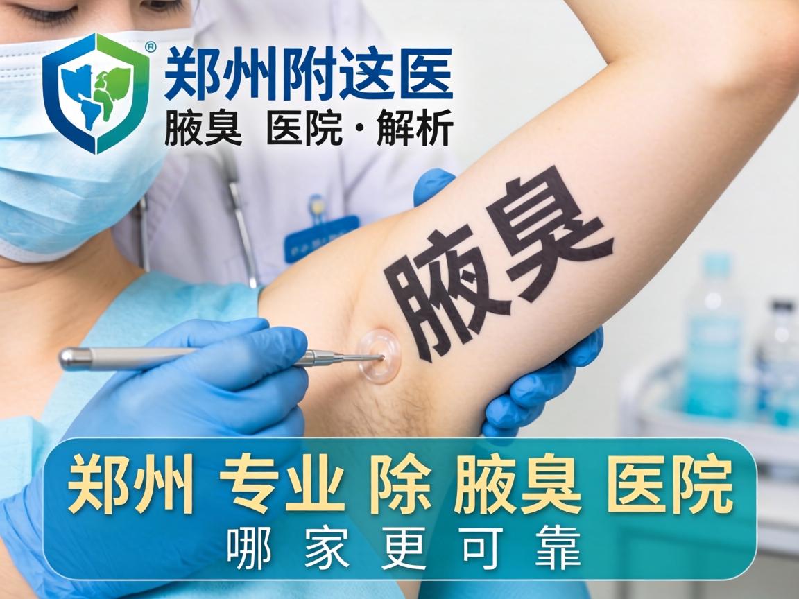郑州附医腋臭医院解析，郑州专业除腋臭医院哪家更可靠