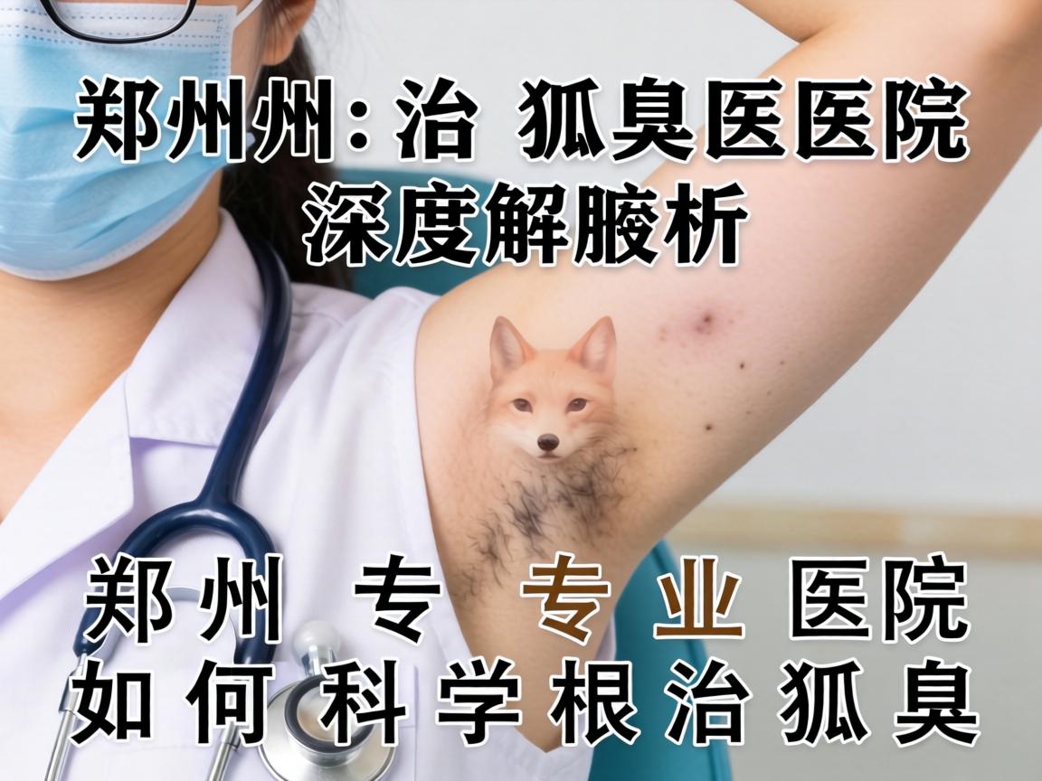 郑州治狐臭医院深度解析，郑州专业医院如何科学根治狐臭