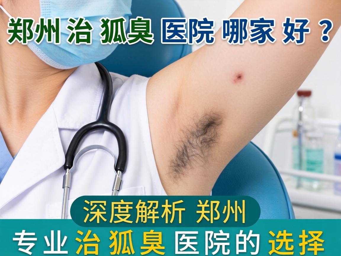 郑州治狐臭医院哪家好？深度解析郑州专业治狐臭医院的选择
