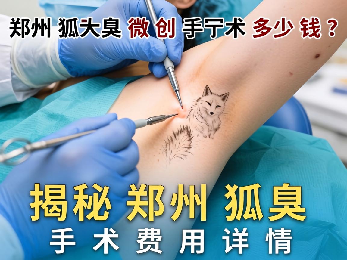 郑州狐臭微创手术多少钱？揭秘郑州狐臭手术费用详情