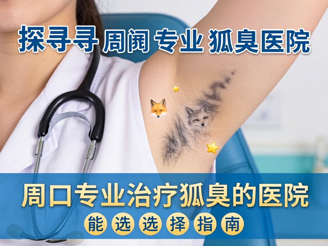 探寻周口专业狐臭医院，周口专业治疗狐臭的医院选择指南