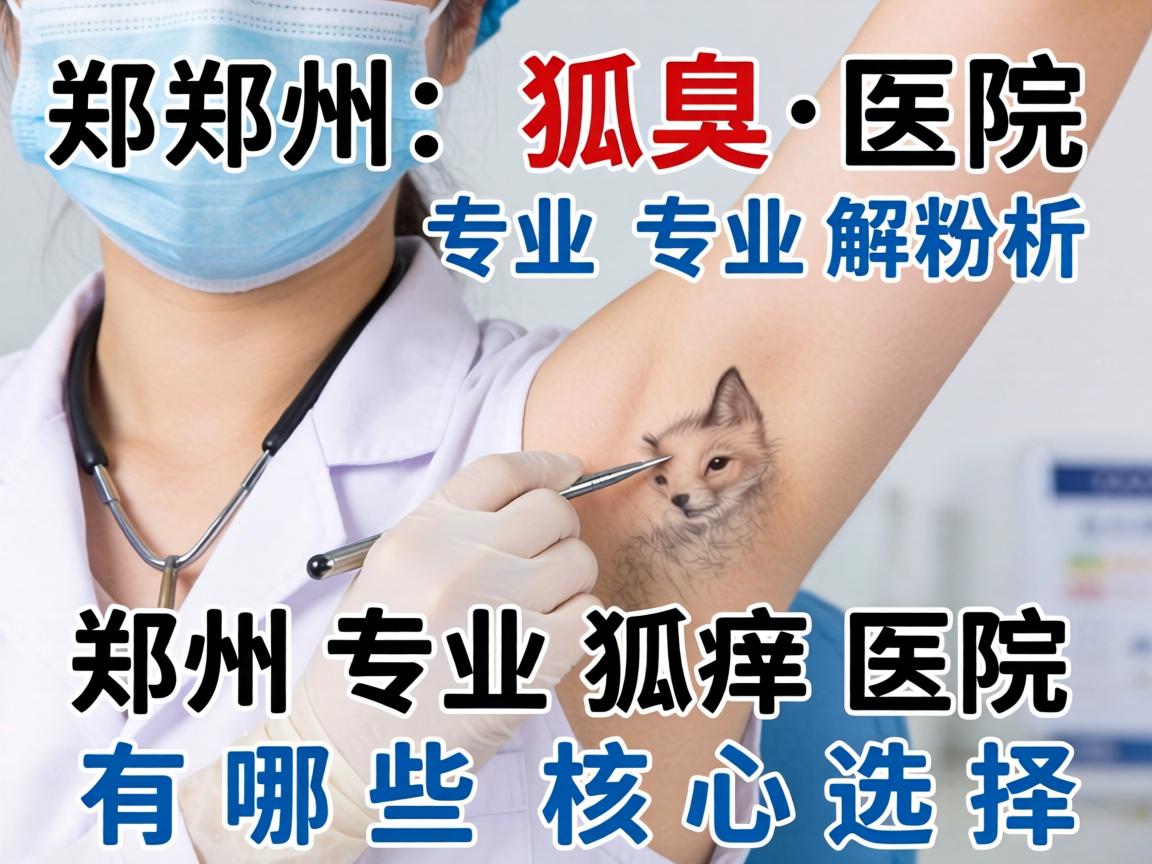 郑州狐臭医院专业解析，郑州专业狐臭医院有哪些核心选择