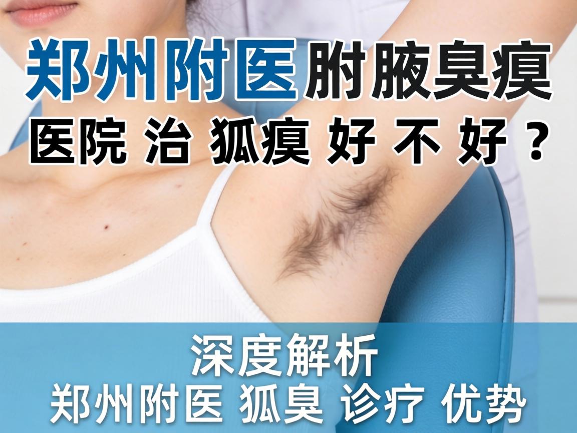 郑州附医腋臭医院治狐臭好不好？深度解析郑州附医狐臭诊疗优势
