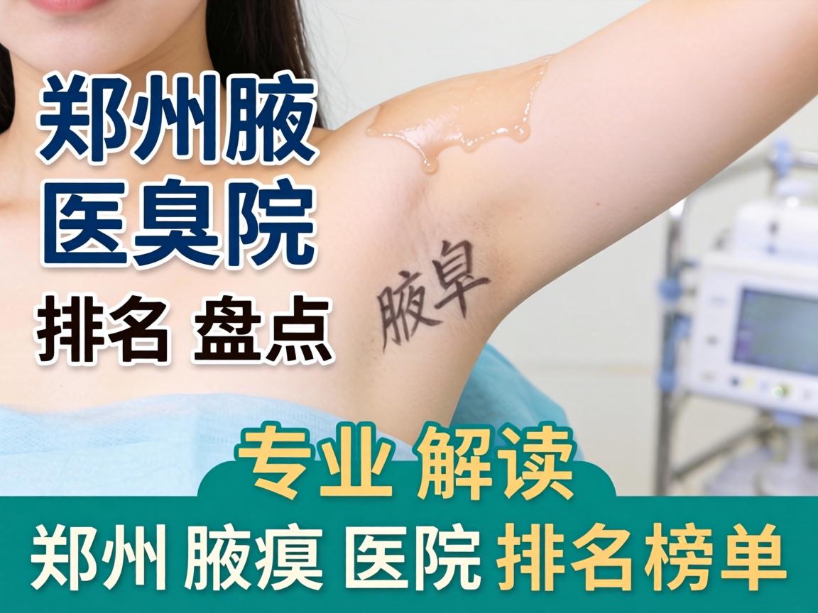 郑州腋臭医院排名盘点，专业解读郑州腋臭医院排名榜单