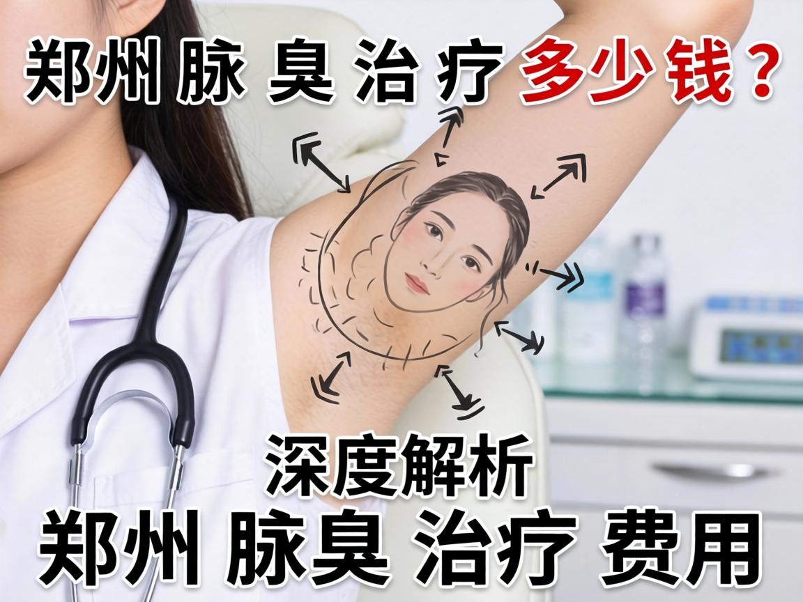 郑州腋臭治疗多少钱？深度解析郑州腋臭治疗费用