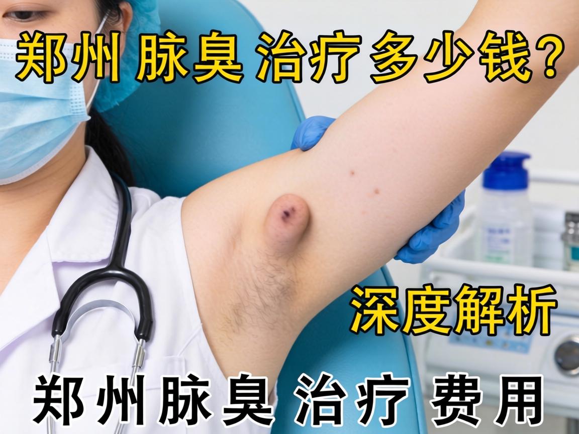 郑州腋臭治疗多少钱？深度解析郑州腋臭治疗费用