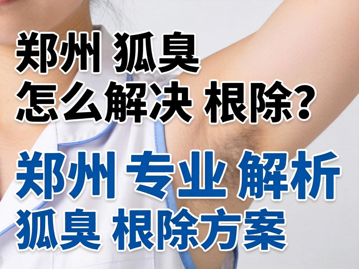 郑州狐臭怎么解决根除？郑州专业解析狐臭根除方案