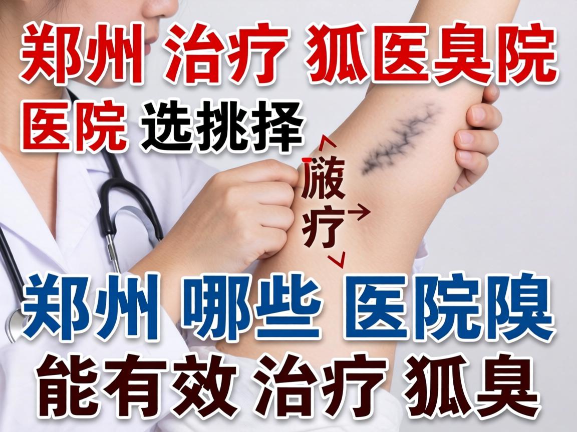 郑州治疗狐臭医院选择，郑州哪些医院能有效治疗狐臭