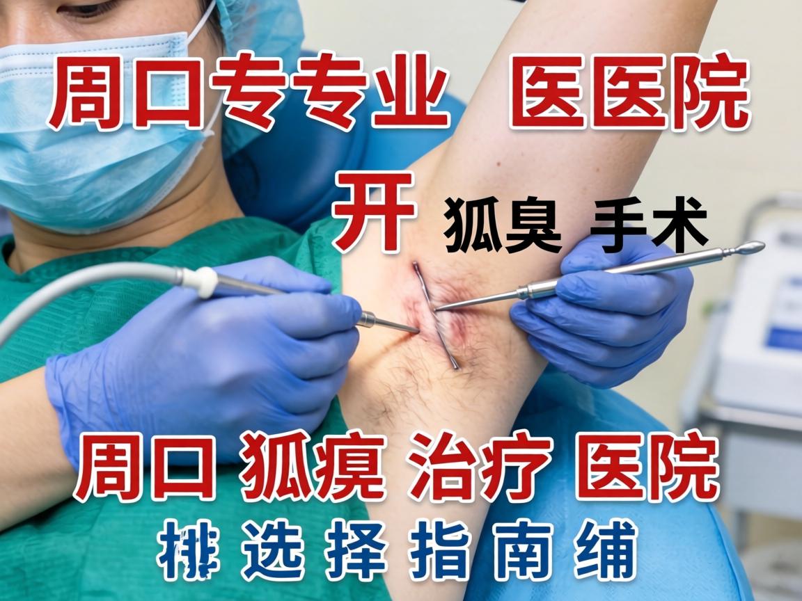 周口专业医院开狐臭手术，周口狐臭治疗医院选择指南