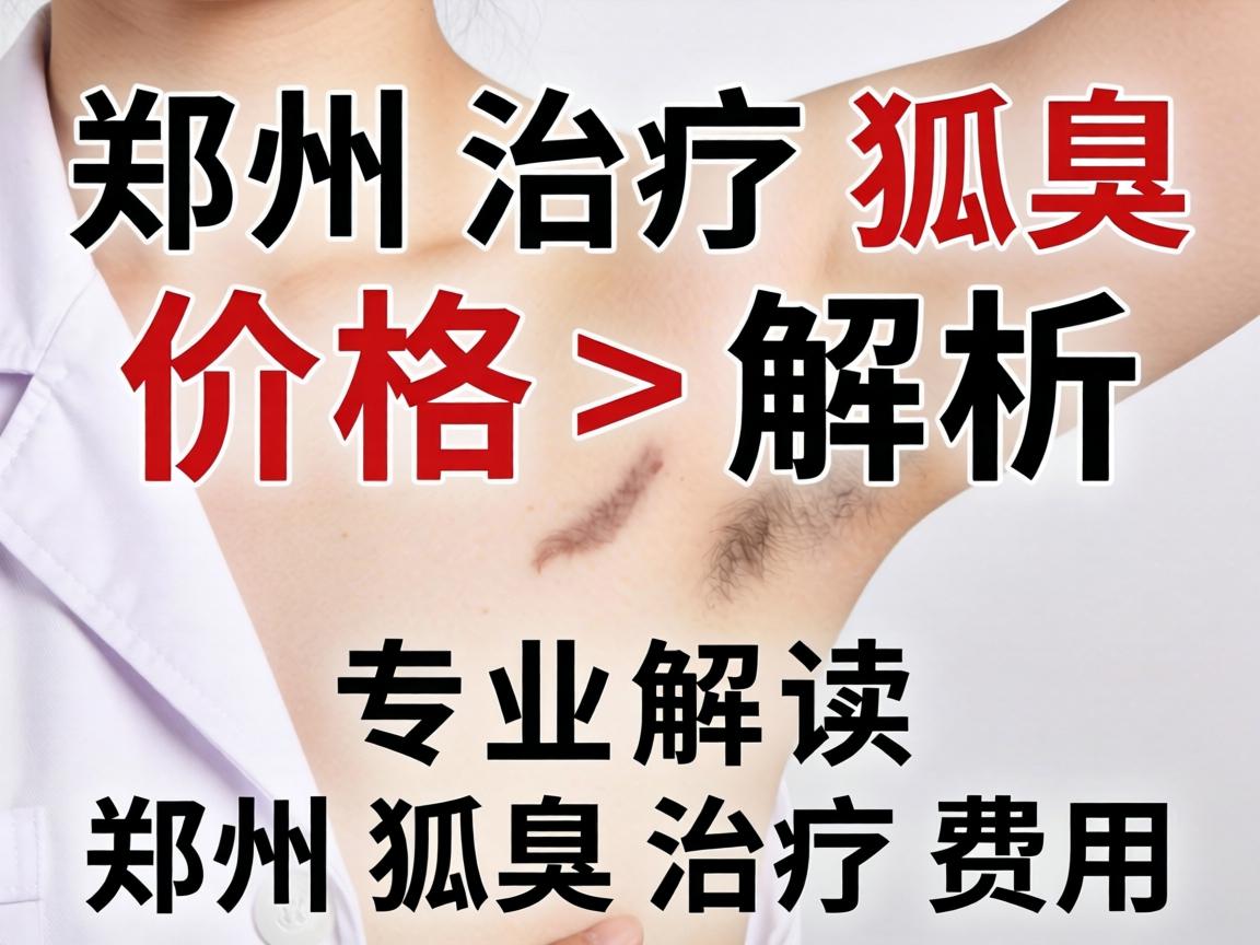 郑州治疗狐臭价格解析，专业解读郑州狐臭治疗费用