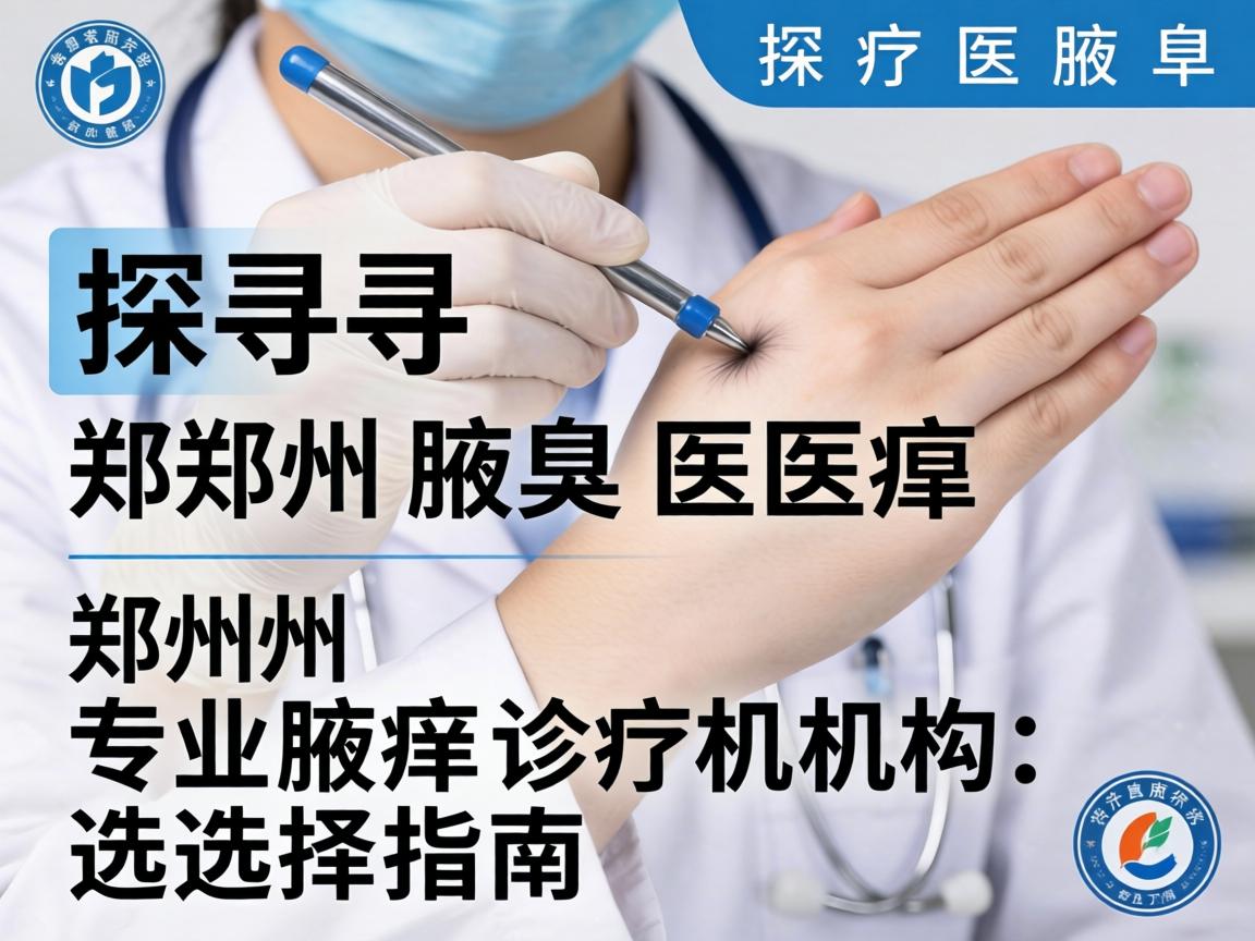 探寻郑州腋臭医院，郑州专业腋臭诊疗机构的选择指南