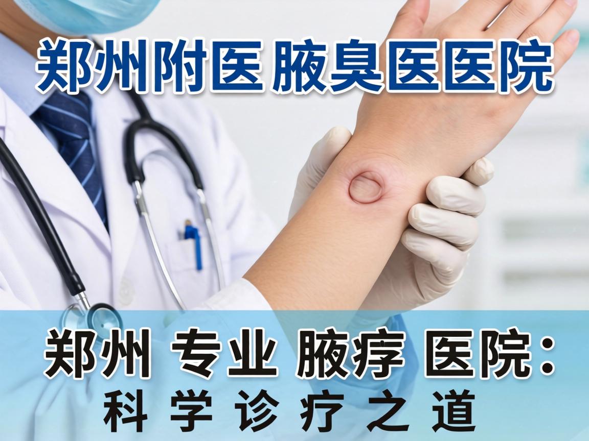 郑州附医腋臭医院解析，郑州专业腋臭医院的科学诊疗之道