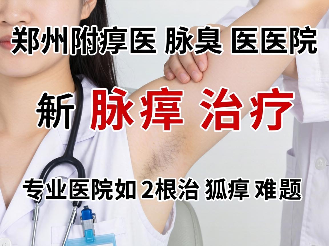郑州附医腋臭医院解析腋臭治疗，专业医院如何根治狐臭难题