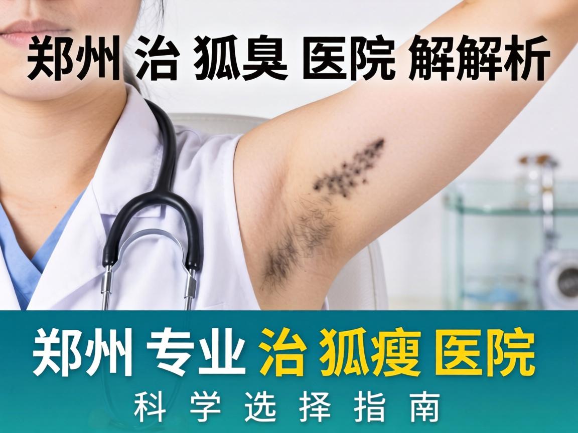 郑州治狐臭医院解析，郑州专业治狐臭医院的科学选择指南