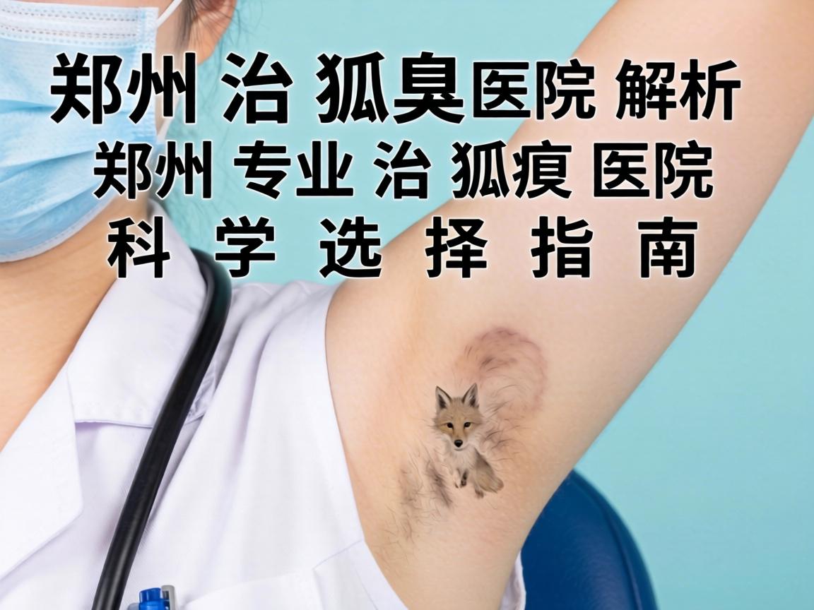 郑州治狐臭医院解析，郑州专业治狐臭医院的科学选择指南