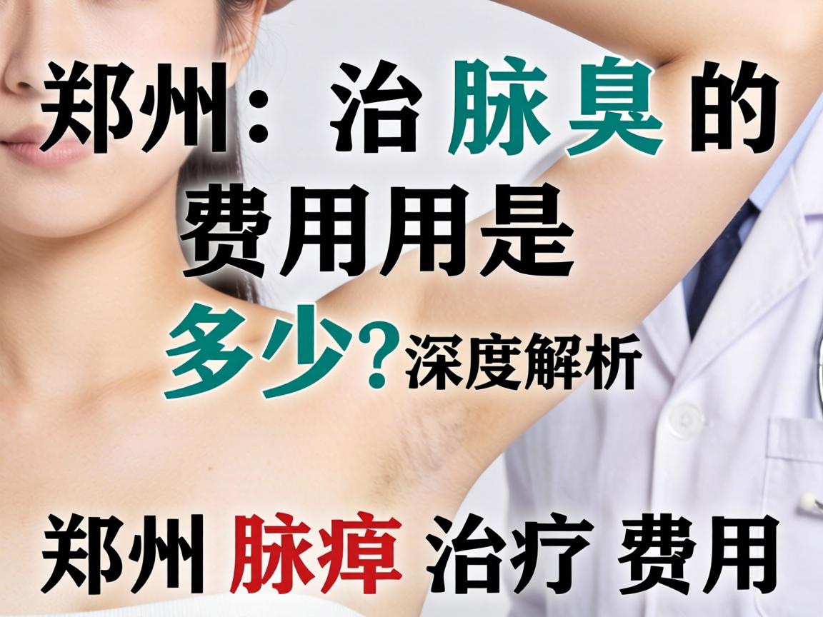 郑州治腋臭的费用是多少？深度解析郑州腋臭治疗费用
