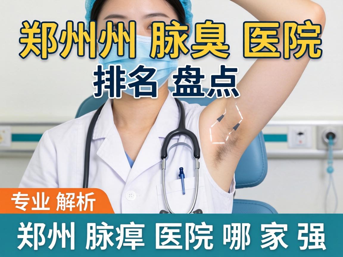 郑州腋臭医院排名盘点，专业解析郑州腋臭医院哪家强