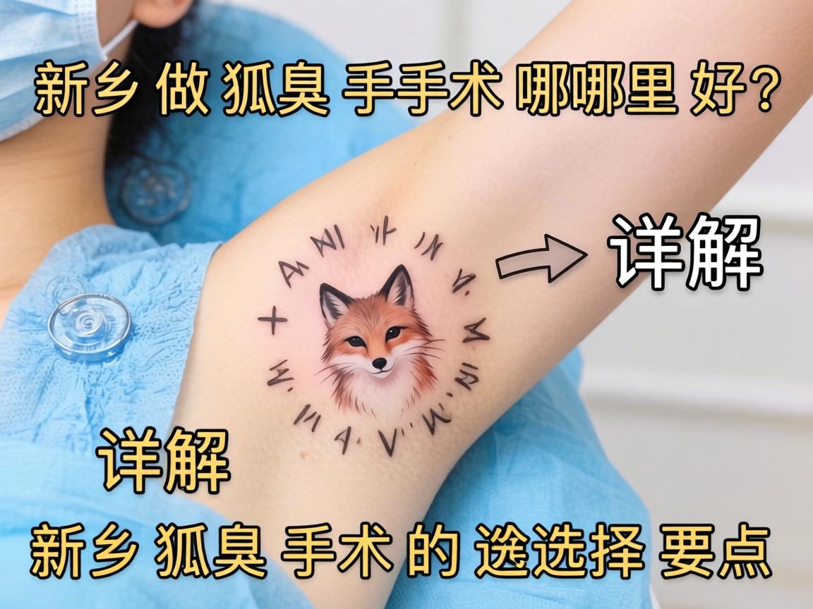 新乡做狐臭手术哪里好？详解新乡狐臭手术的选择要点