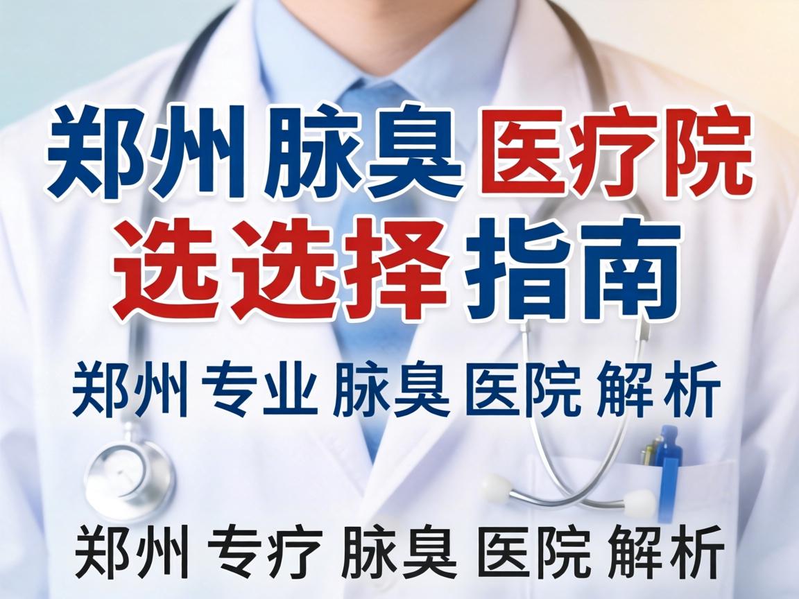 郑州腋臭医院选择指南，郑州专业腋臭医院解析