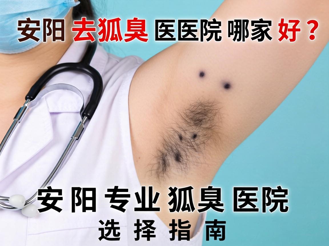安阳去狐臭医院哪家好？安阳专业狐臭医院选择指南