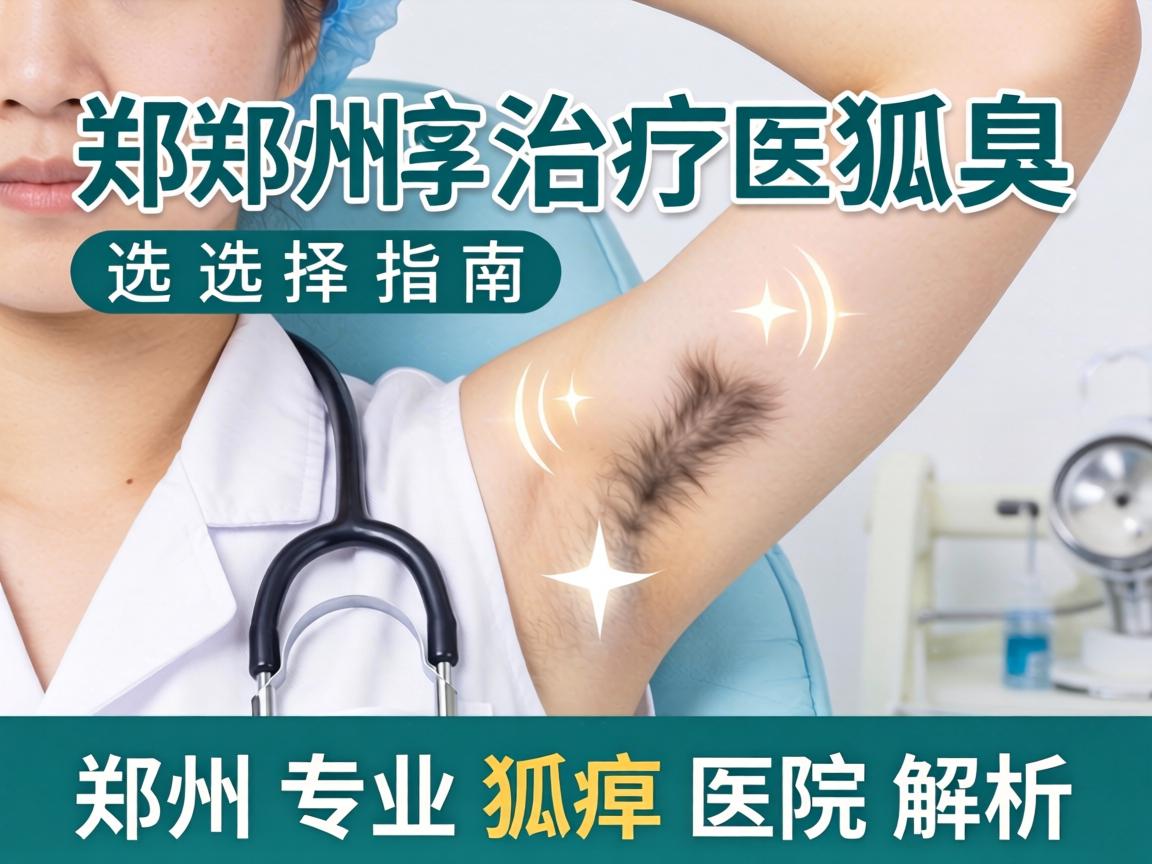 郑州治疗狐臭医院选择指南，郑州专业狐臭医院解析