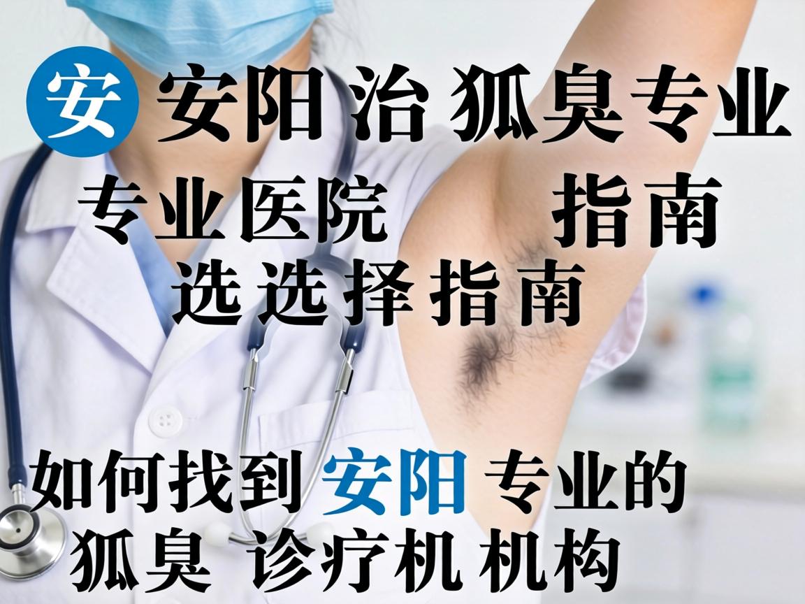 安阳治狐臭专业医院选择指南，如何找到安阳专业的狐臭诊疗机构