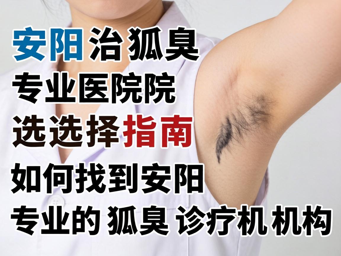 安阳治狐臭专业医院选择指南，如何找到安阳专业的狐臭诊疗机构