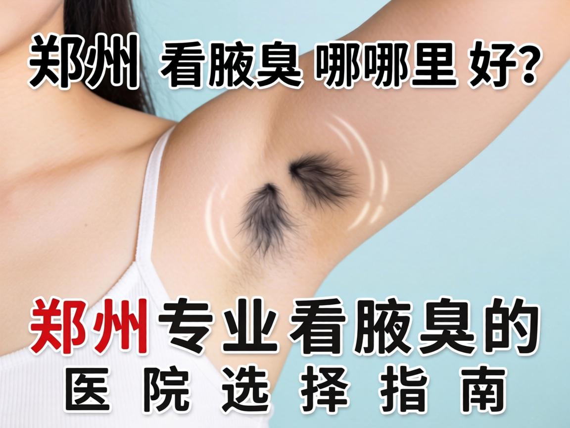郑州看腋臭哪里好？郑州专业看腋臭的医院选择指南