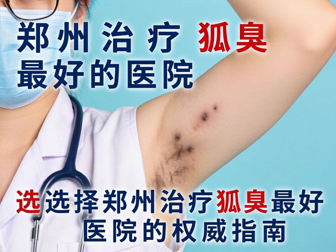 郑州治疗狐臭最好的医院，选择郑州治疗狐臭最好医院的权威指南