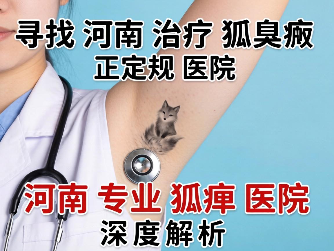 寻找河南治疗狐臭正规医院，河南专业狐臭医院深度解析