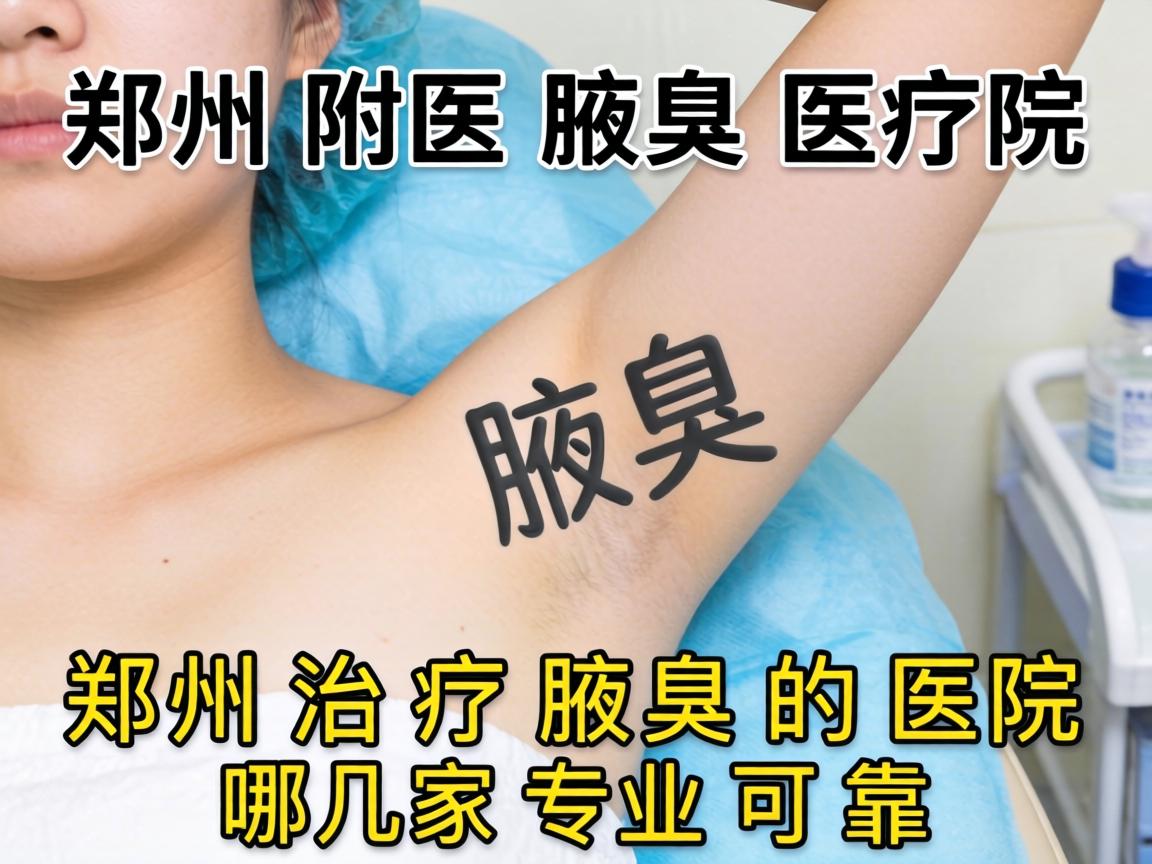 郑州附医腋臭医院解析，郑州治疗腋臭的医院哪几家专业可靠