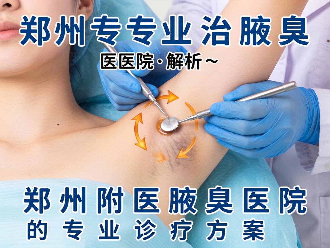 郑州专业治腋臭医院解析,郑州附医腋臭医院的专业诊疗方案 郑州专业治腋臭医院解析,郑州附医腋臭医院的专业诊疗方案