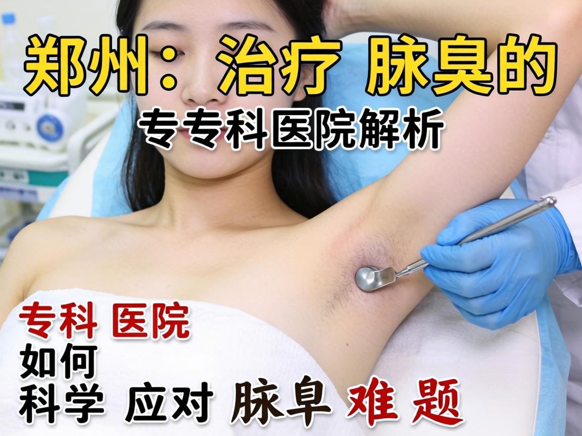 郑州治疗腋臭的专科医院解析，专科医院如何科学应对腋臭难题