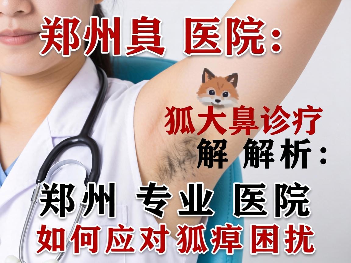 郑州医院狐臭诊疗解析，郑州专业医院如何应对狐臭困扰