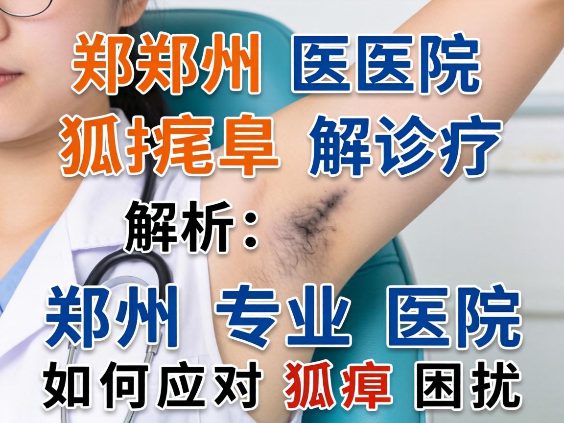 郑州医院狐臭诊疗解析，郑州专业医院如何应对狐臭困扰
