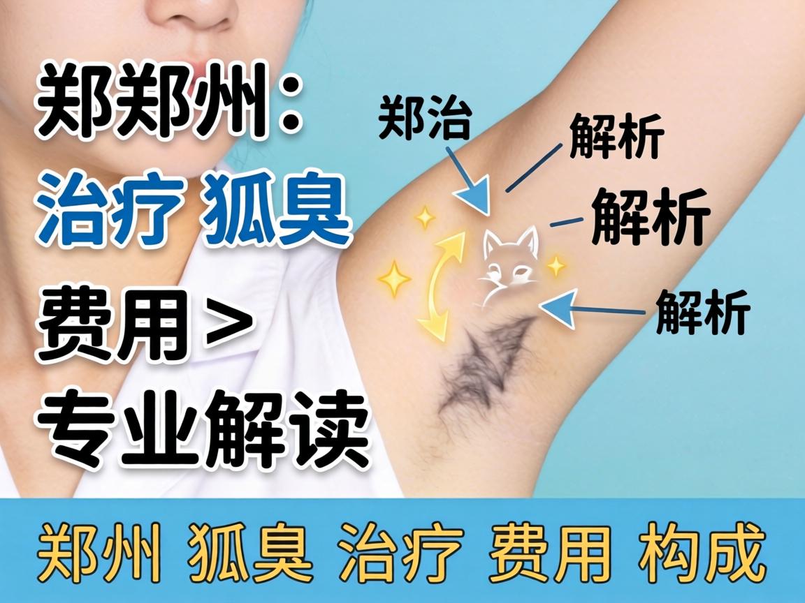 郑州治疗狐臭费用解析，专业解读郑州狐臭治疗费用构成