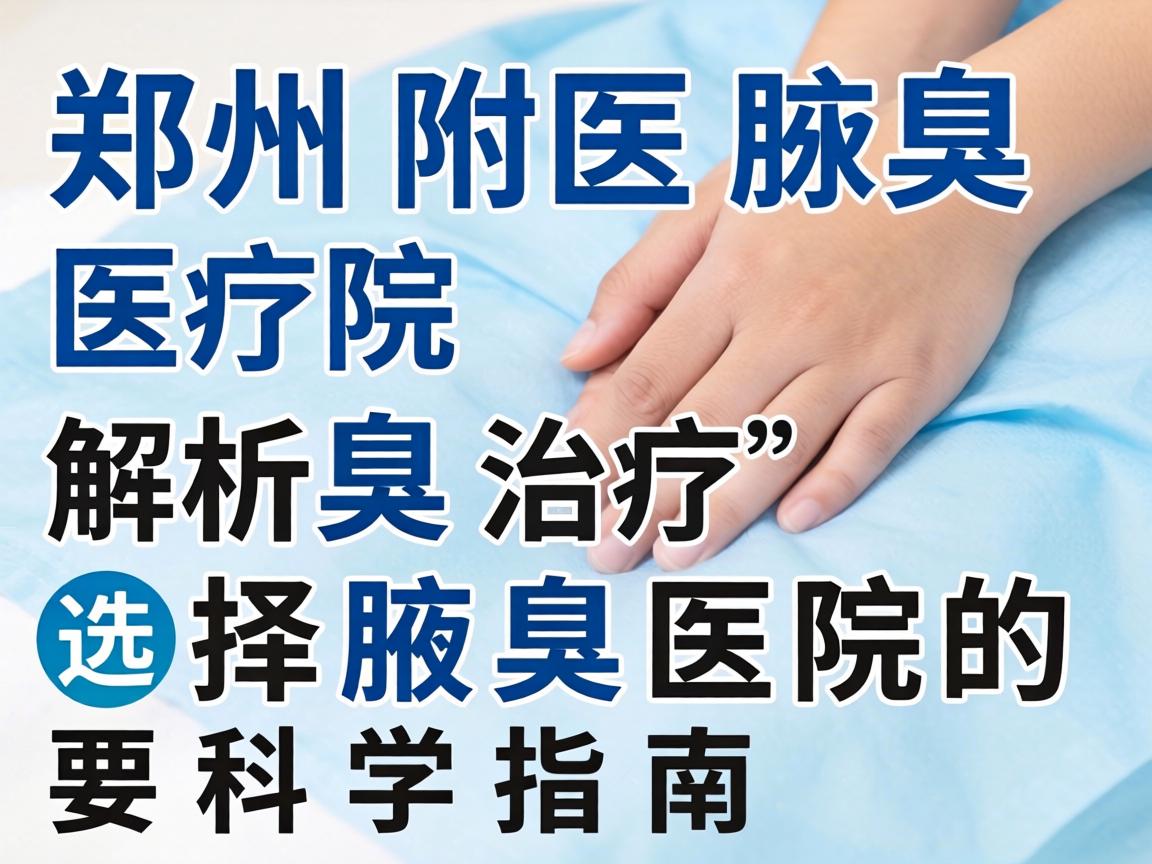 郑州附医腋臭医院解析腋臭治疗,选择腋臭医院的科学指南 郑州附医腋臭医院解析腋臭治疗,选择腋臭医院的科学指南
