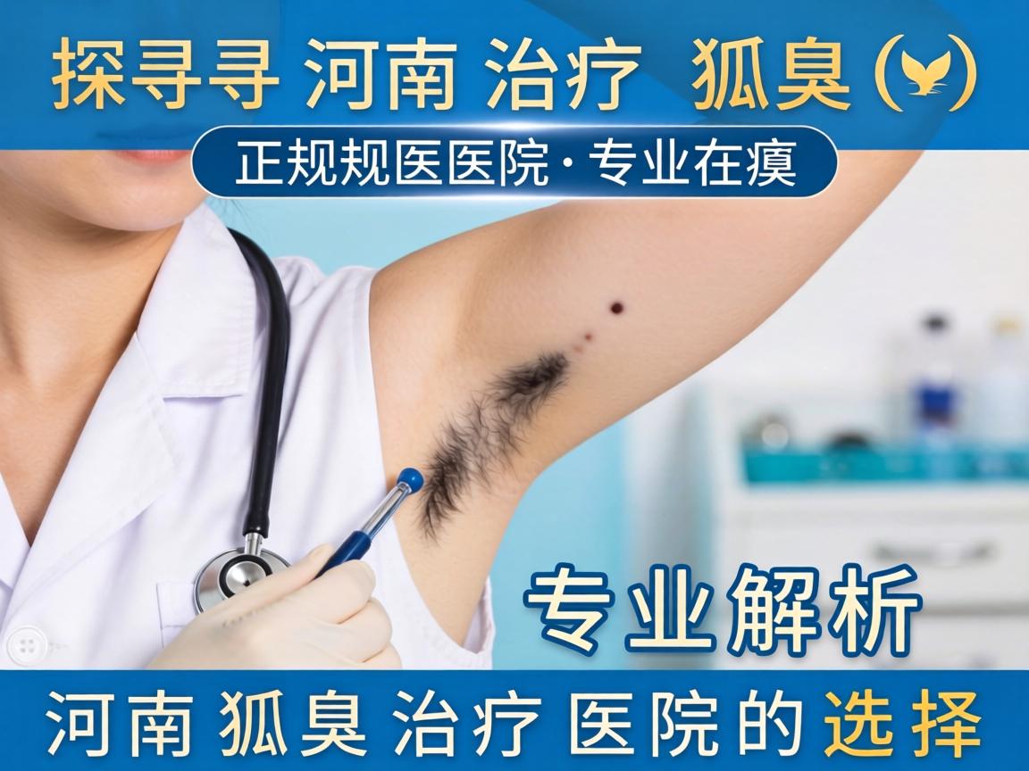 探寻河南治疗狐臭正规医院,专业解析河南狐臭治疗医院的选择 探寻河南治疗狐臭正规医院,专业解析河南狐臭治疗医院的选择