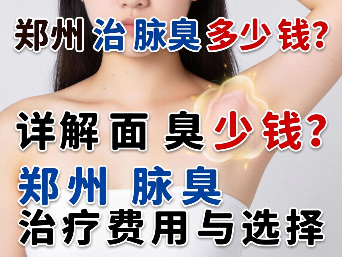 郑州治腋臭多少钱?详解郑州腋臭治疗费用与选择 郑州治腋臭多少钱?详解郑州腋臭治疗费用与选择