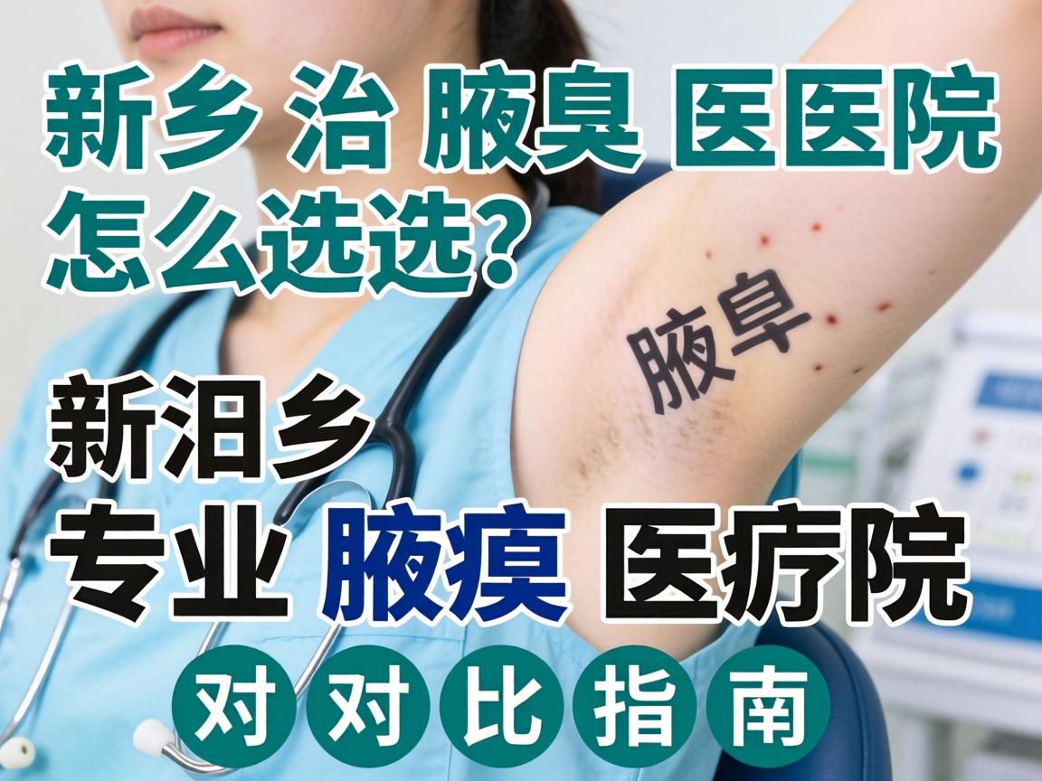 新乡治腋臭医院怎么选？新乡专业腋臭医院对比指南