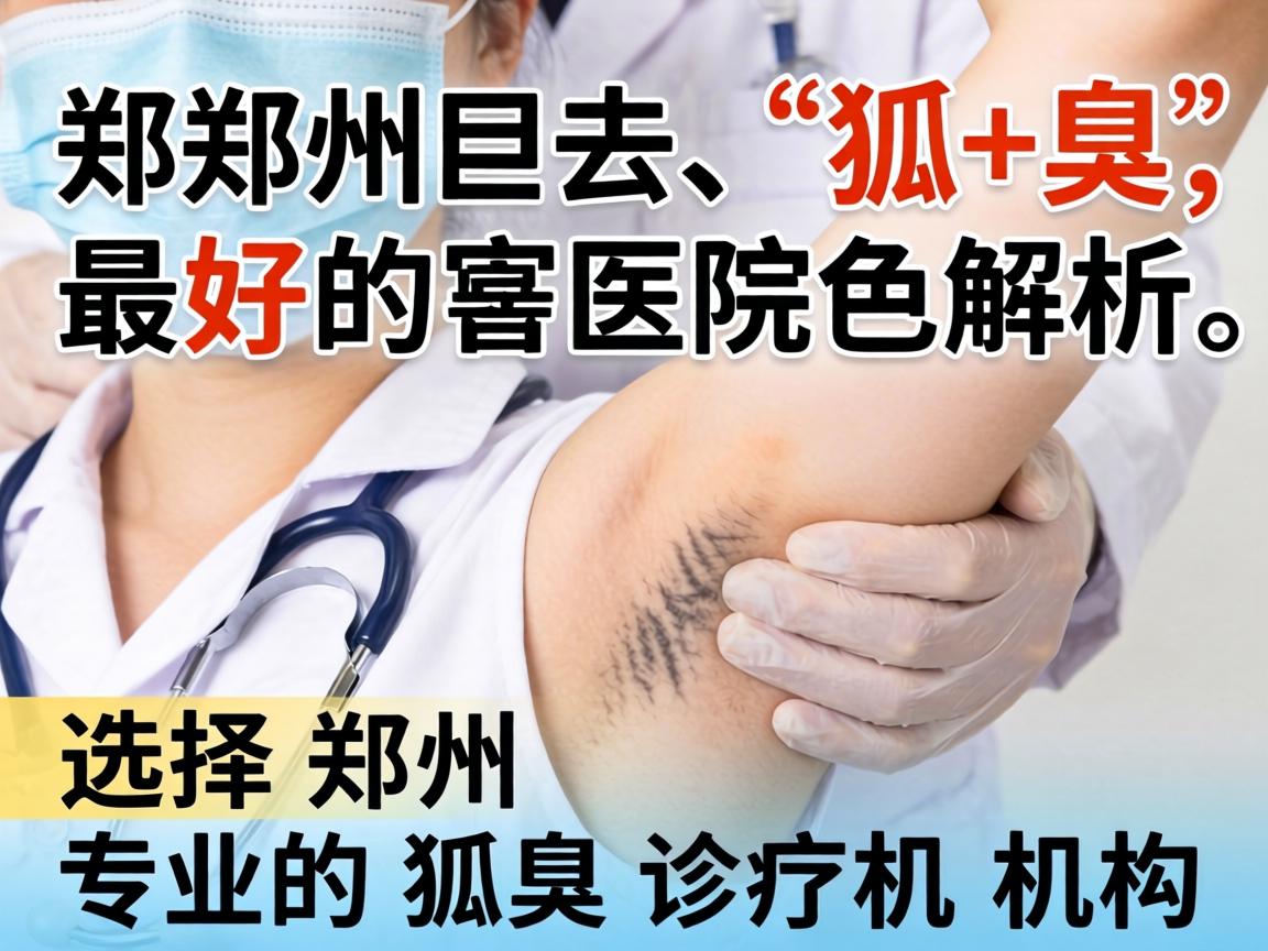 郑州去狐臭最好的医院解析,如何选择郑州专业的狐臭诊疗机构 郑州去狐臭最好的医院解析,如何选择郑州专业的狐臭诊疗机构
