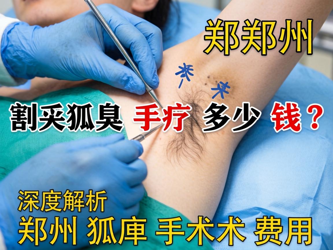 郑州割狐臭手术多少钱?深度解析郑州狐臭手术费用 郑州割狐臭手术多少钱?深度解析郑州狐臭手术费用
