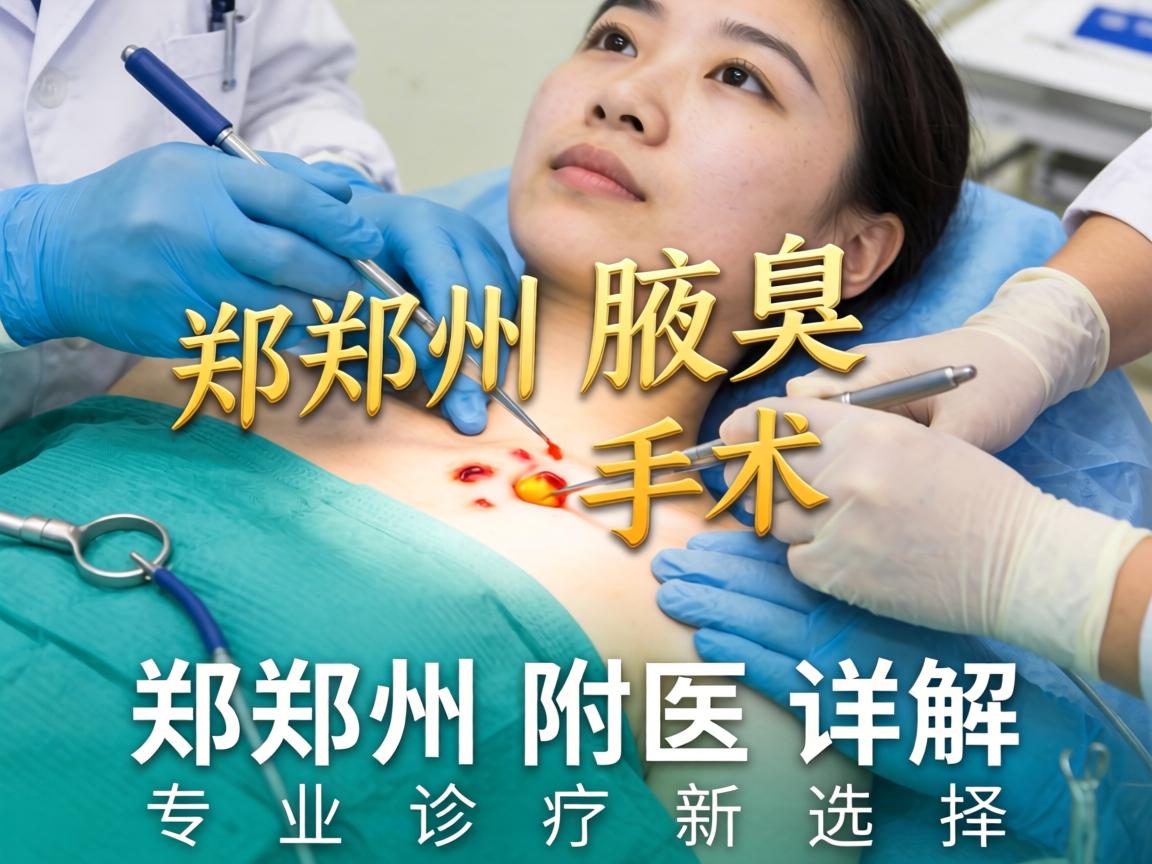 郑州腋臭手术,郑州附医详解专业诊疗新选择 郑州腋臭手术,郑州附医详解专业诊疗新选择