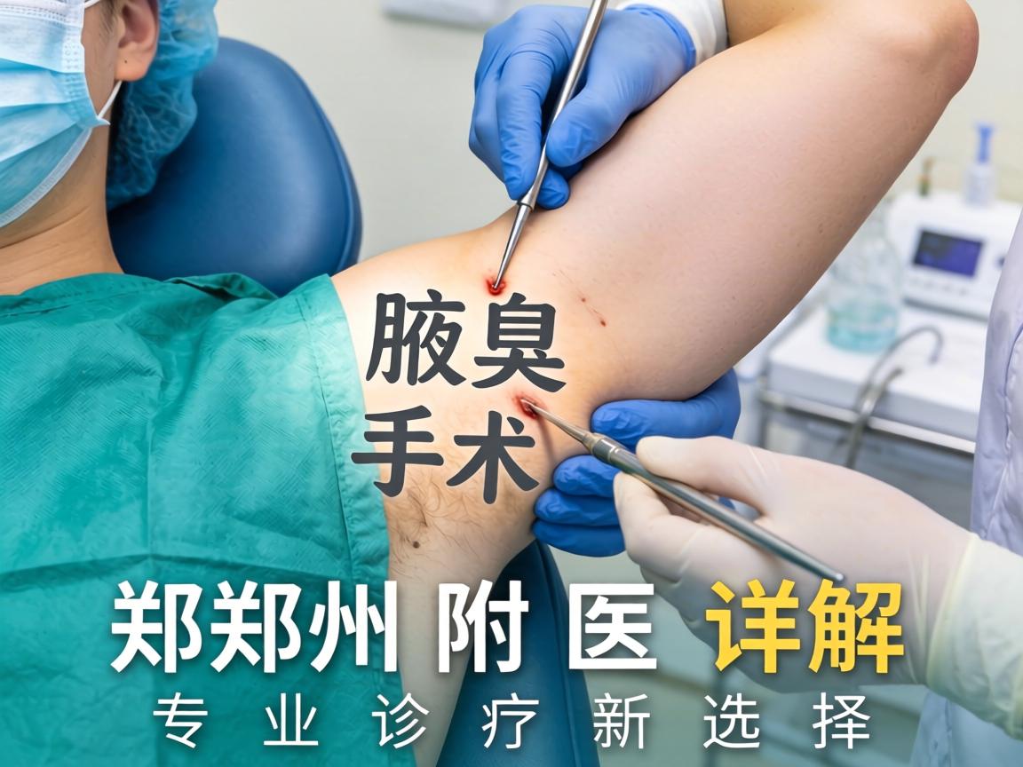 郑州腋臭手术,郑州附医详解专业诊疗新选择 郑州腋臭手术,郑州附医详解专业诊疗新选择