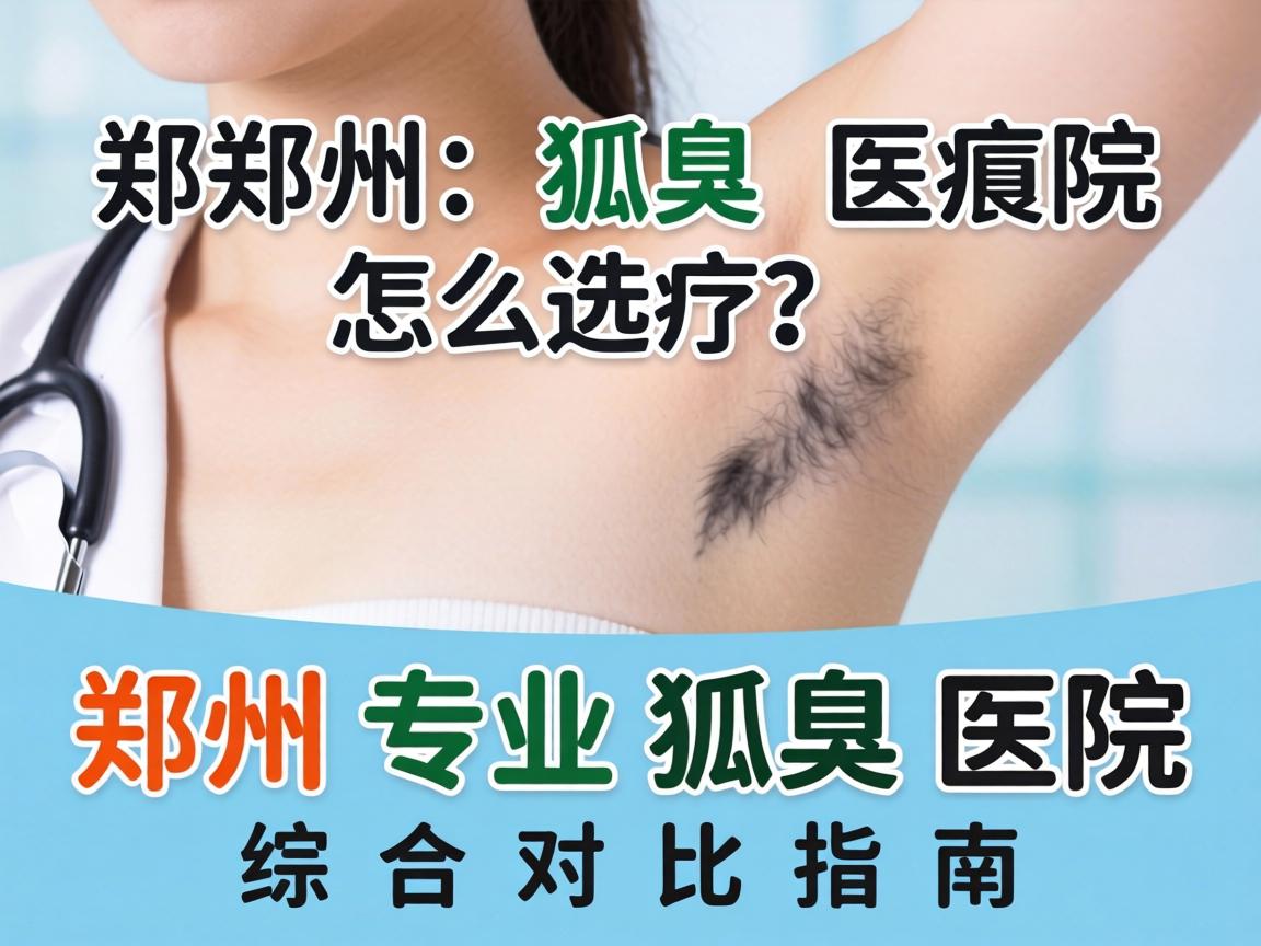 郑州狐臭医院怎么选？郑州专业狐臭医院综合对比指南